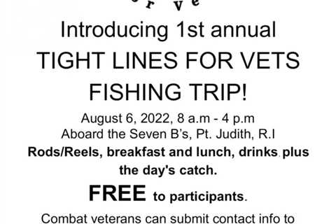 Event: Rhode Island Fishing Trip with Tight Lines for Vets