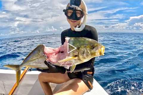 She got hungry…. Catch, Clean & Cook Kingfish!