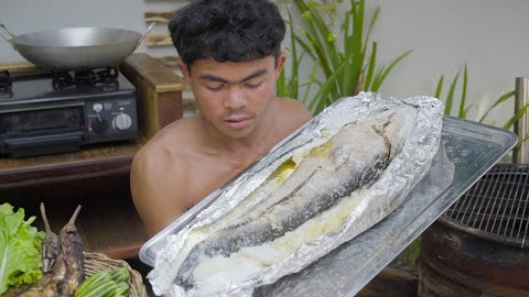 Viral Cooking - Catch and Cook Very Big Fish 3kg Taste Delicious