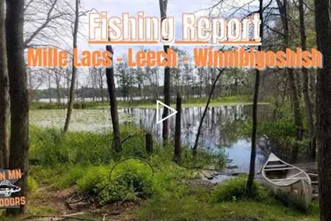 Fishing Report: Mille Lacs Lake, Leech Lake & Lake Winnibigoshish 09-02-2022