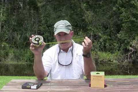 How to set up a fly fishing reel: Adding backing to your reel