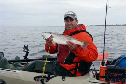 Tiderunner Weakfish by Kayak