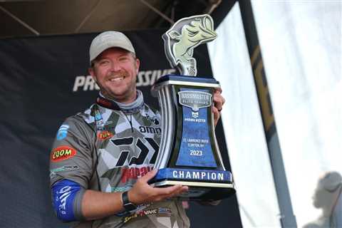 Walters conquers smallmouth to win Bassmaster Elite Series event at St. Lawrence River