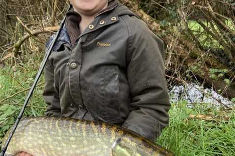 St Stephen’s Day pike for young Anthony