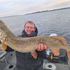 Great pike and perch fishing for Tommy on Derg