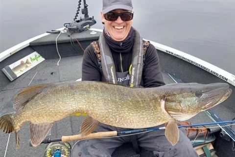 Super pike on fly for Angling Services Ireland