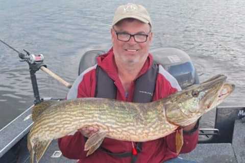 First ever pike will be hard to beat for American angler on Derg